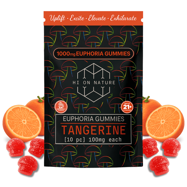 Hi On Nature Magic Mushroom Euphoria Gummies