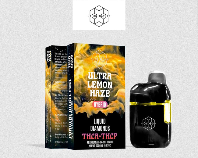 Hi On Nature 2g Liquid Diamonds THCa + THC-P VAPE - 6 FLAVORS