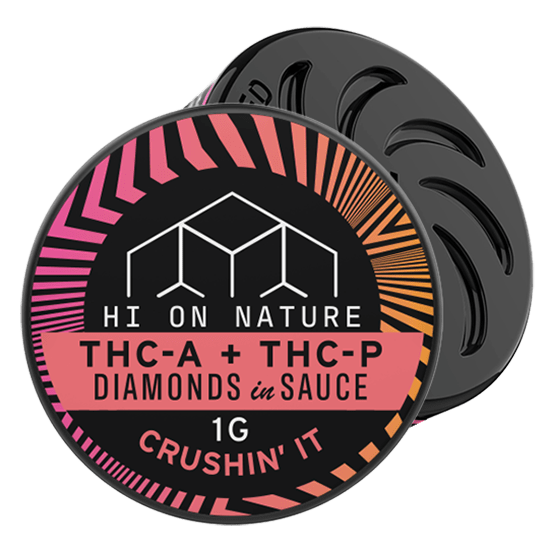 Hi On Nature 1g DAB DIAMOND - THC-A + THC-P - CRUSHIN' IT Best Sales Price - CBD