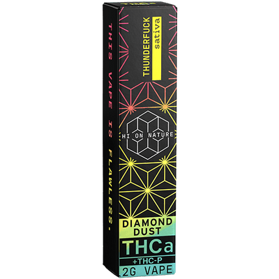 Hi On Nature 2g THCA + THC-P SATIVA VAPE - THUNDERF*CK Best Sales Price - Vape Pens