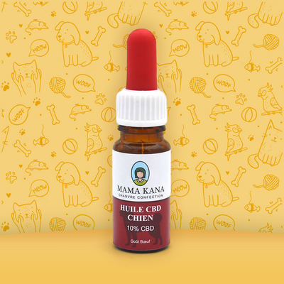 MAMA KANA CBD Huile 10% de CBD pour Chien 🐶 Best Sales Price - Tincture Oil