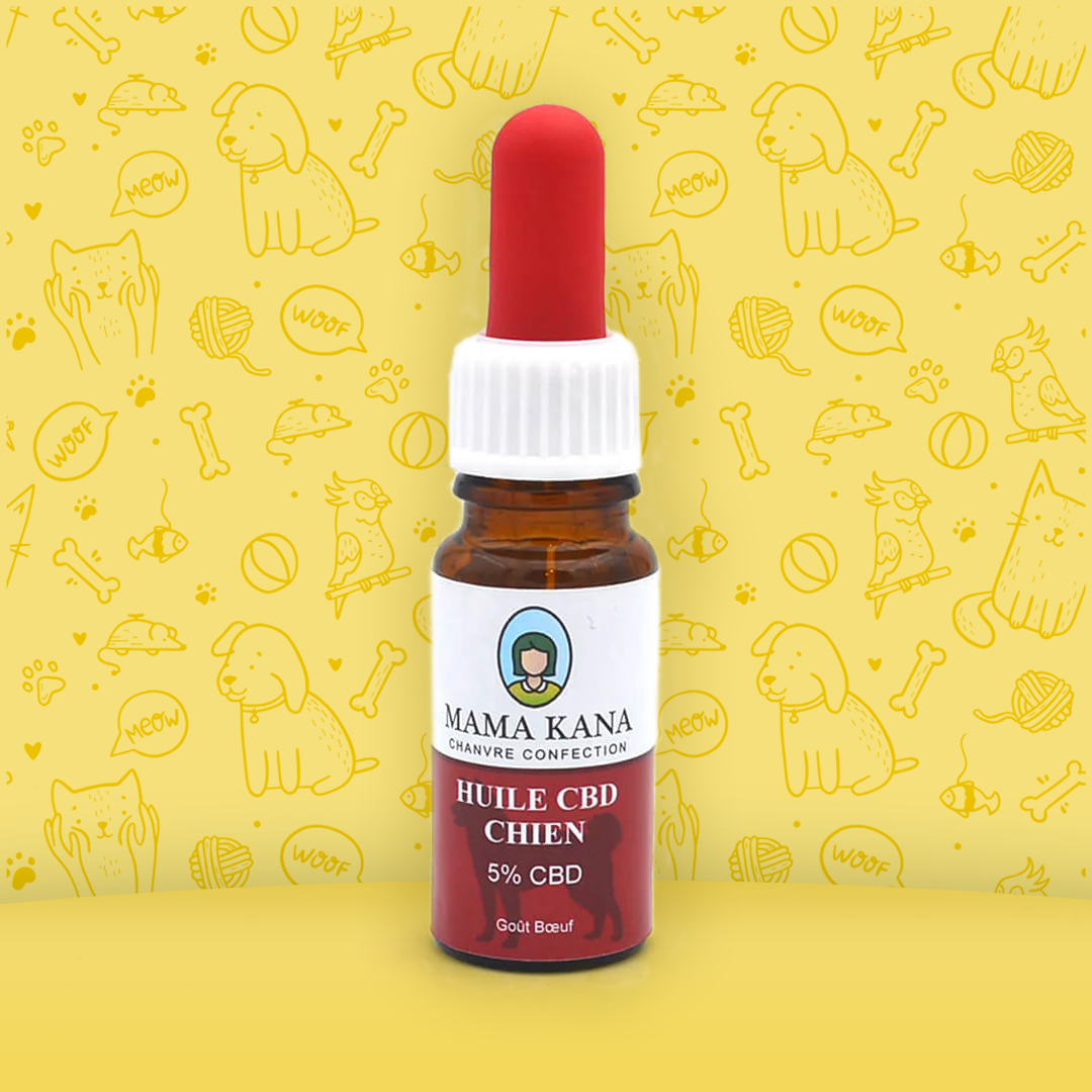 MAMA KANA CBD Huile 5% de CBD pour Chien 🐶 Best Sales Price - Tincture Oil
