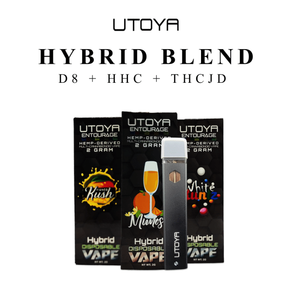 Utoya | Romeo Hybrid Blend THC-JD Disposable Vape - 2g Best Sales Price - Vape Pens