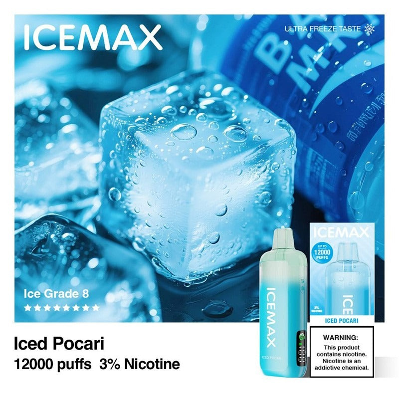 Icemax 12K Disposable Vape 3% 10ml (12000 Puffs)