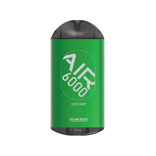 Yami Bar Air 6000 Disposable 6000 Puffs - Iced Mint Best Sales Price - Disposables