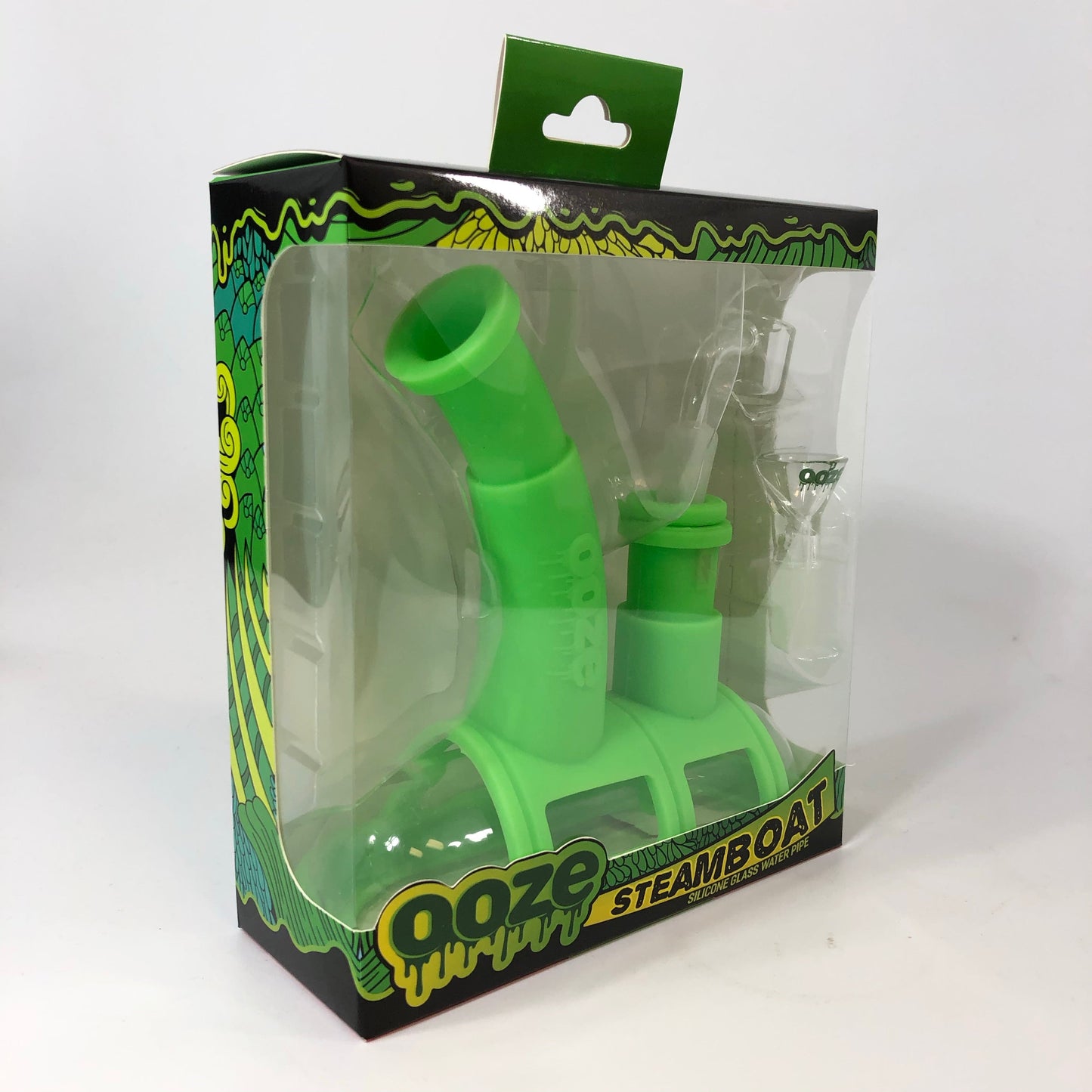 Ooze Steamboat - Silicone Glass Waterpipe Best Sales Price - Smoking Pipes