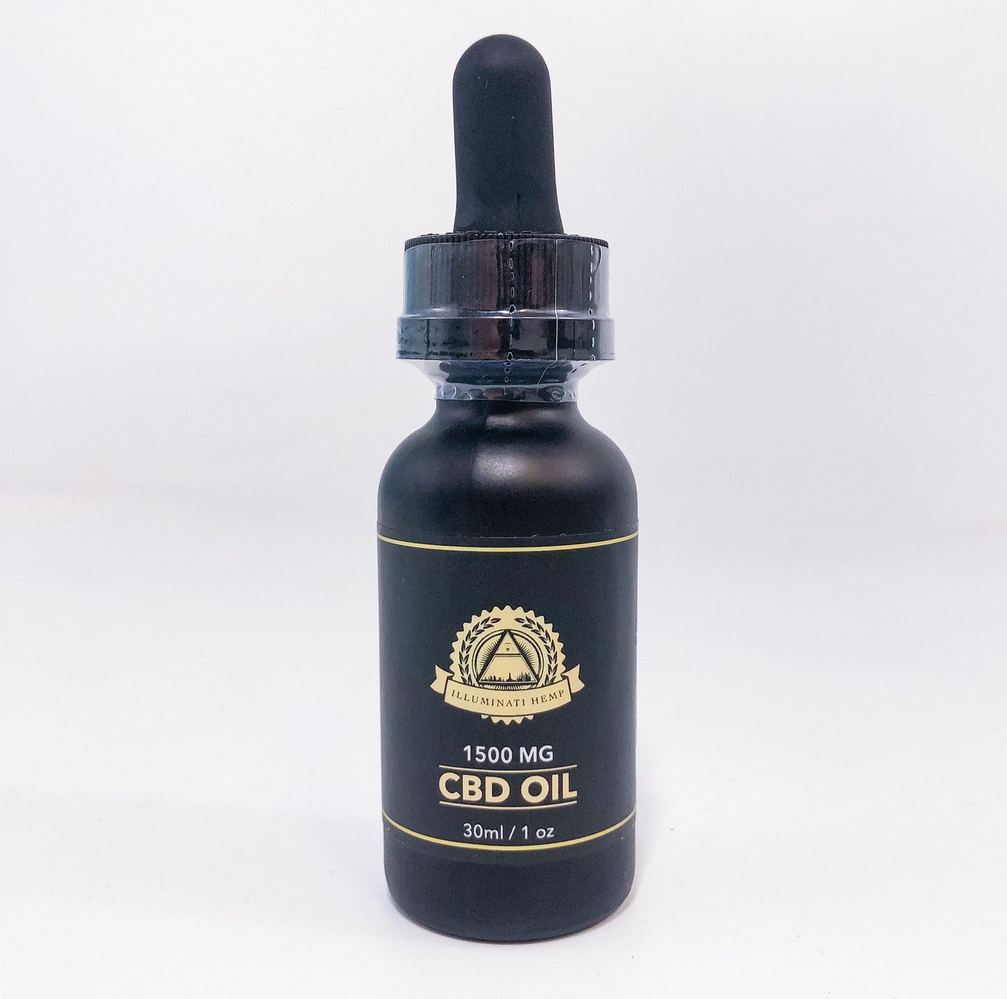 Illuminati Glass CBD TINCTURES - 1500MG - SINGLE UNIT Best Sales Price - Tincture Oil