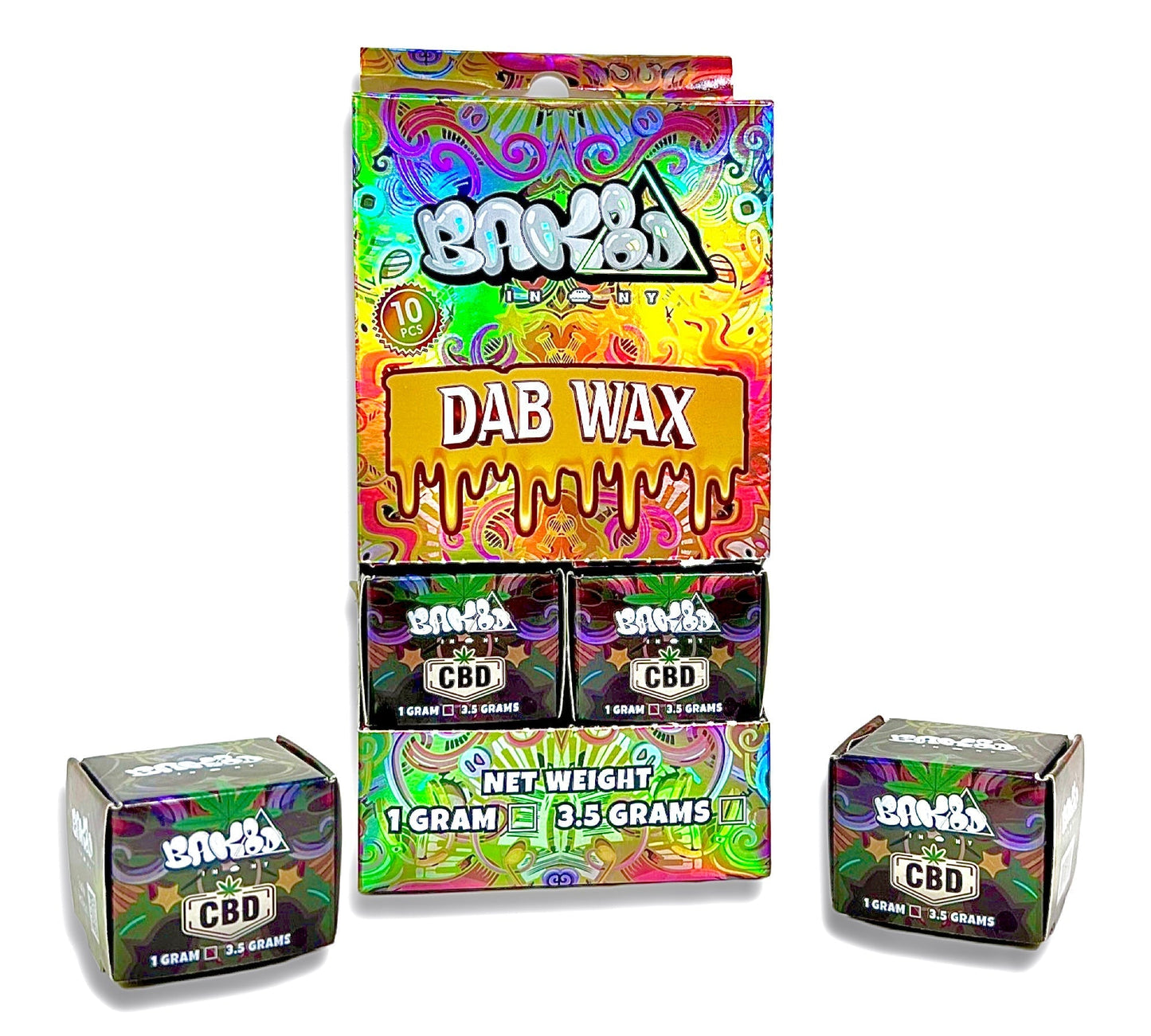 BAK8D Master Blend - CBD - DAB WAX - Single Unit