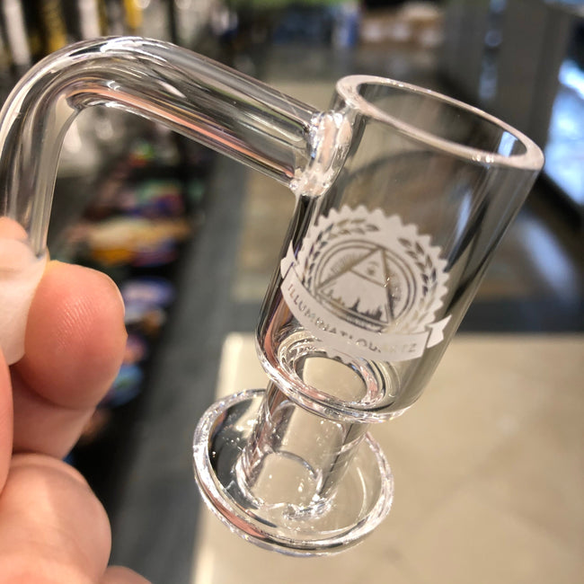 HQ Terp Slurp Banger (NOT FULL WELD) - Illuminati Glass Quartz Best Sales Price - Accessories