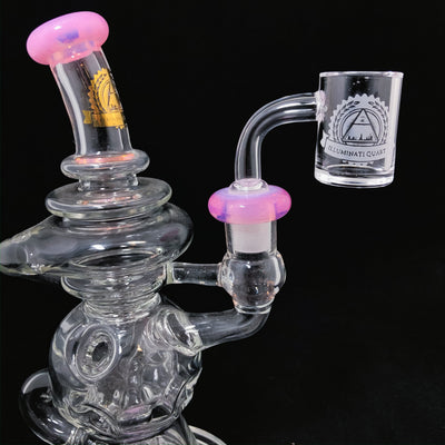 Quartz 1 - HQ Beveled Edge Banger V2 - Illuminati Glass Best Sales Price - Accessories