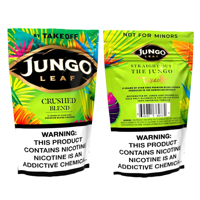 Jungo Leaf - Crushed 6g Leaf Best Sales Price - Rolling Papers & Supplies