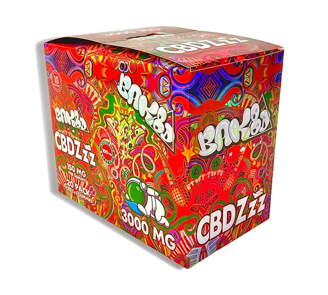 BAK8D Master Blend - CBDZZZ -3000mg Gummies - Single unit