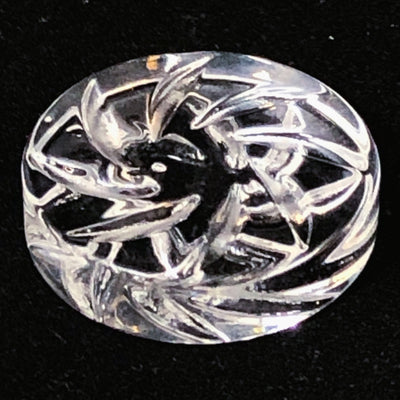 Quartz Bead Spinner Coin - Carb Cap - Illuminati Glass Best Sales Price - Accessories