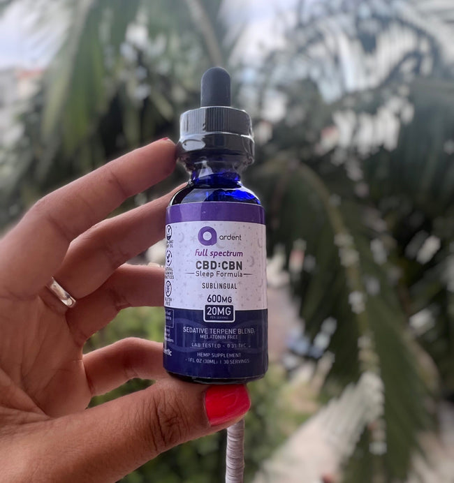 Ardent Full Spectrum CBN/CBD Sleep Tincture