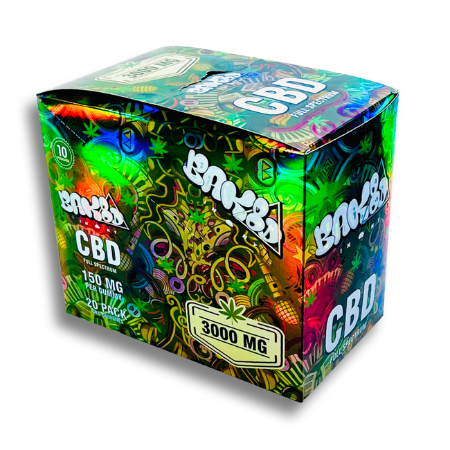 BAK8D Master Blend- CBD - 3000mg - 20CT Gummies - Single Unit