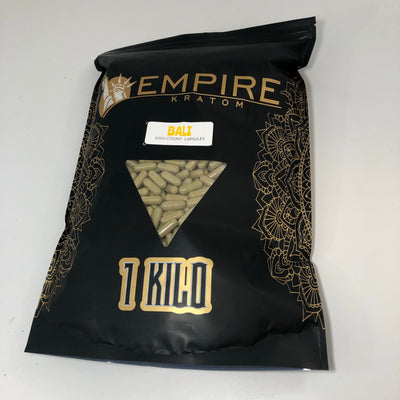 EMPIRE KRATOM - BLACK LABEL - XXL Capsules - 1 KILOGRAM Bag Best Sales Price - Edibles