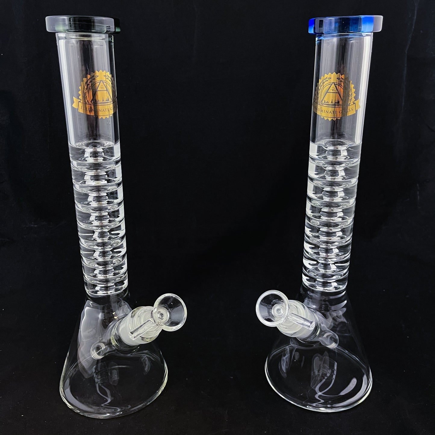 Ams 140 - Reverse Maria Beaker Illuminati Glass Best Sales Price - Bongs