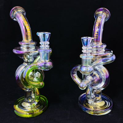 Illuminati Glass JDG 009 - Half Ball Recycler Best Sales Price - Bongs