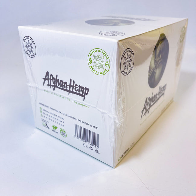 Afghan Hemp - King Size Cones - pack of 6 Best Sales Price - Rolling Papers & Supplies