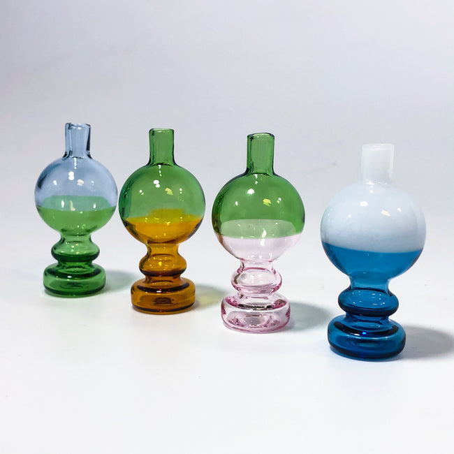 Two Tone Bubble Cap - Illuminati Glass Quartz Best Sales Price - Accessories