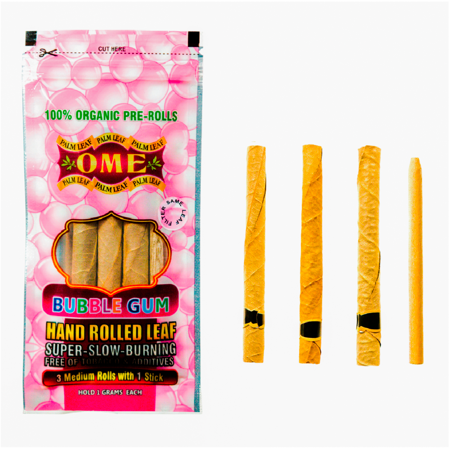 OME-Palm Leaf- pre rolls Best Sales Price - Rolling Papers & Supplies