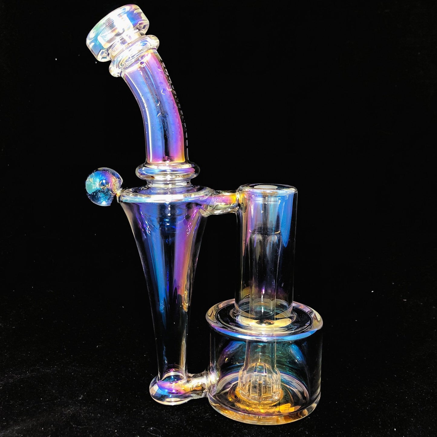 Illuminati Glass JDG 38 - Refined Recycler - ChromaTech Best Sales Price - Bongs