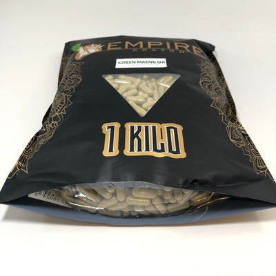 EMPIRE KRATOM - BLACK LABEL - XXL Capsules - 1 KILOGRAM Bag Best Sales Price - Edibles