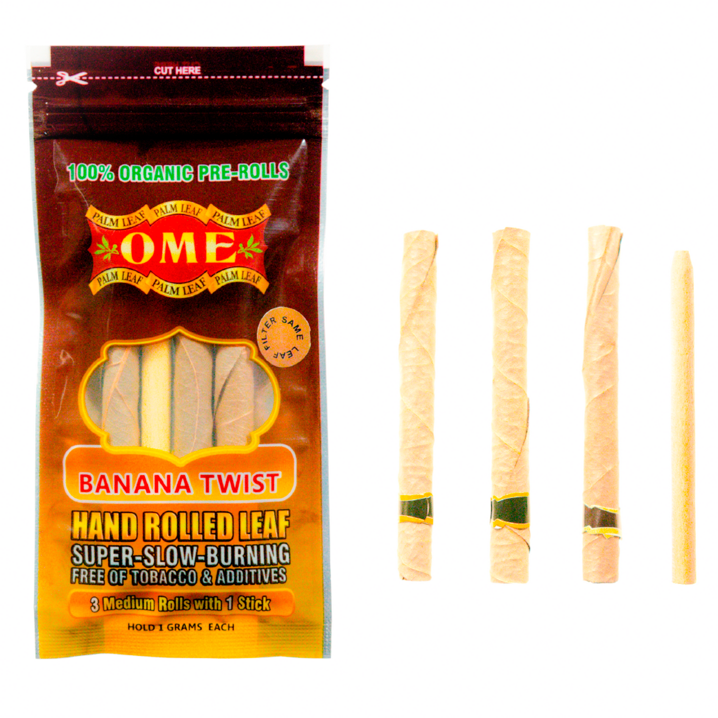 OME-Palm Leaf- pre rolls Best Sales Price - Rolling Papers & Supplies