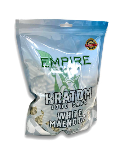 Empire Kratom - Capsules - 1000 Count - Mylar bag(10 Strains) Best Sales Price - Edibles