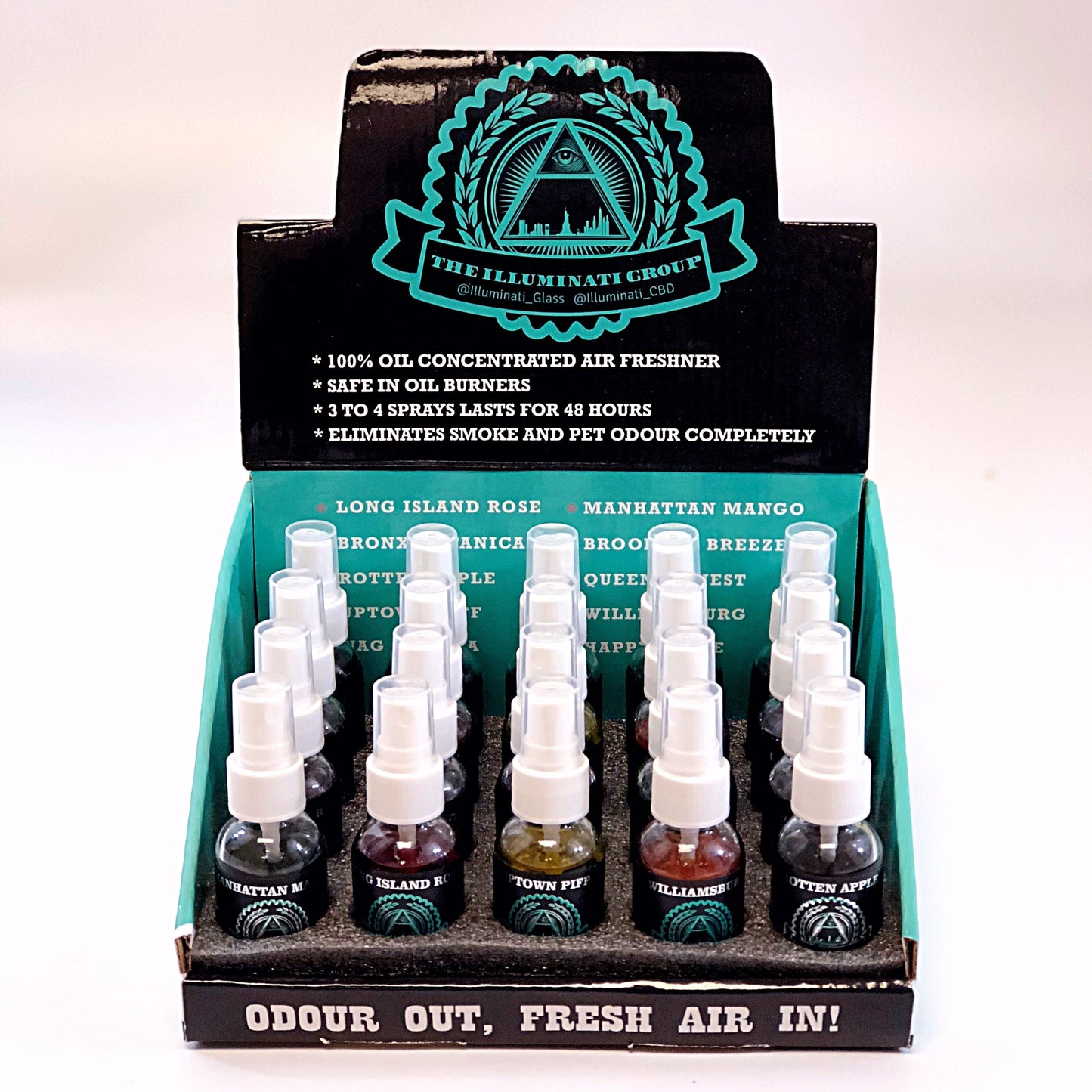 Illuminati AirFresh - Single Piece Best Sales Price - Smoke Odor Eliminators