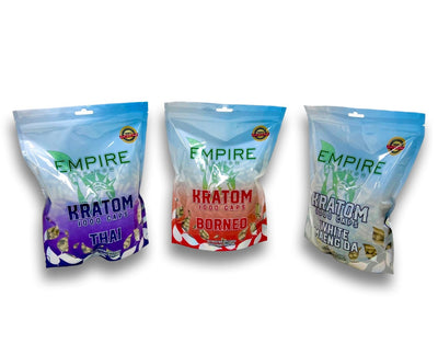 Empire Kratom - Capsules - 1000 Count - Mylar bag(10 Strains) Best Sales Price - Edibles