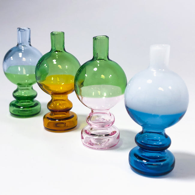 Two Tone Bubble Cap - Illuminati Glass Quartz Best Sales Price - Accessories