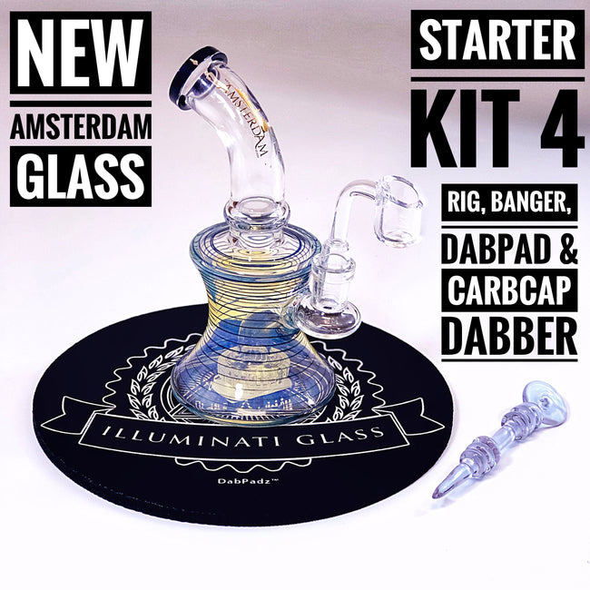 Dab Kit # 4 - BH1 Illuminati Glass Best Sales Price - Bongs