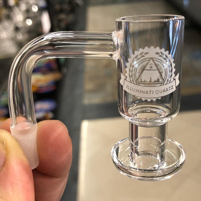 HQ Terp Slurp Banger (NOT FULL WELD) - Illuminati Glass Quartz Best Sales Price - Accessories