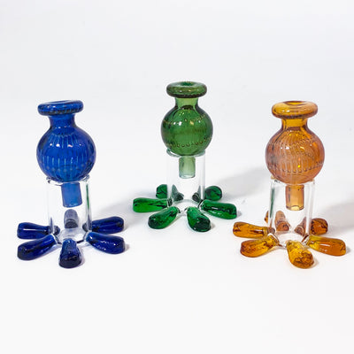 Glass Carb Cap Stands (carb cap not included) - Illuminati Glass Quartz Best Sales Price - Accessories