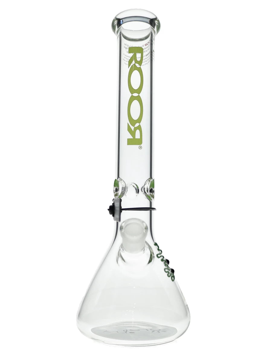 14″ ROOR Green 45x5mm Beaker Bong Best Sales Price - Bongs