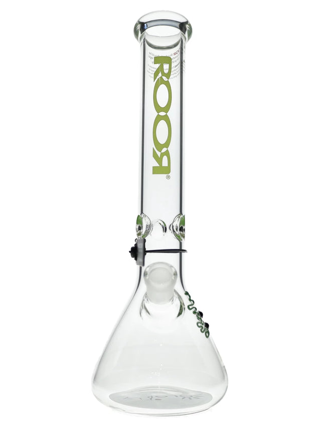 14″ ROOR Green 45x5mm Beaker Bong Best Sales Price - Bongs