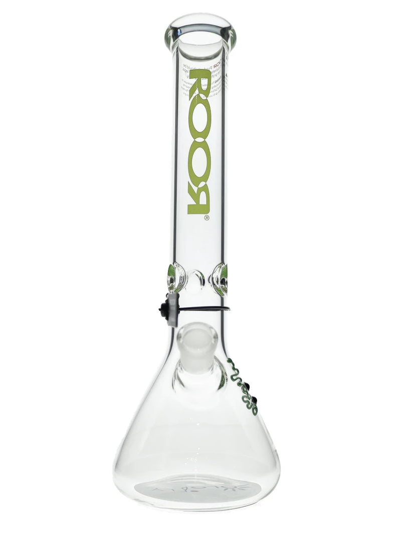 14″ ROOR Green 45x5mm Beaker Bong Best Sales Price - Bongs