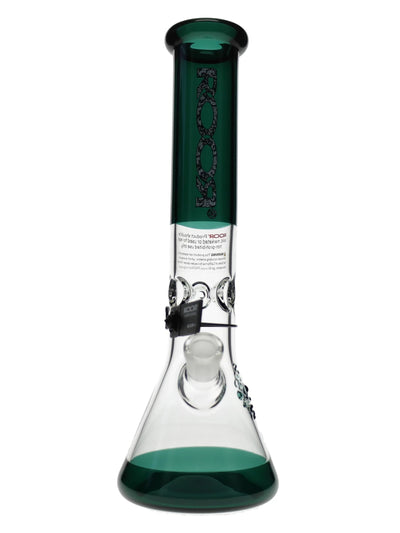 14″ ROOR Tech Jade 50x5mm Beaker Bong Best Sales Price - Bongs