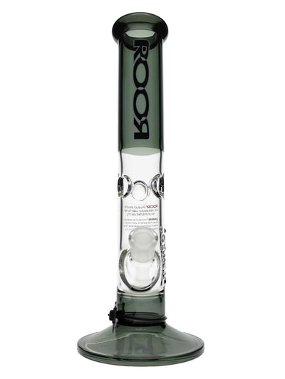 14″ ROOR Black Straight Tube 50x5mm Water Pipe Best Sales Price - Bongs