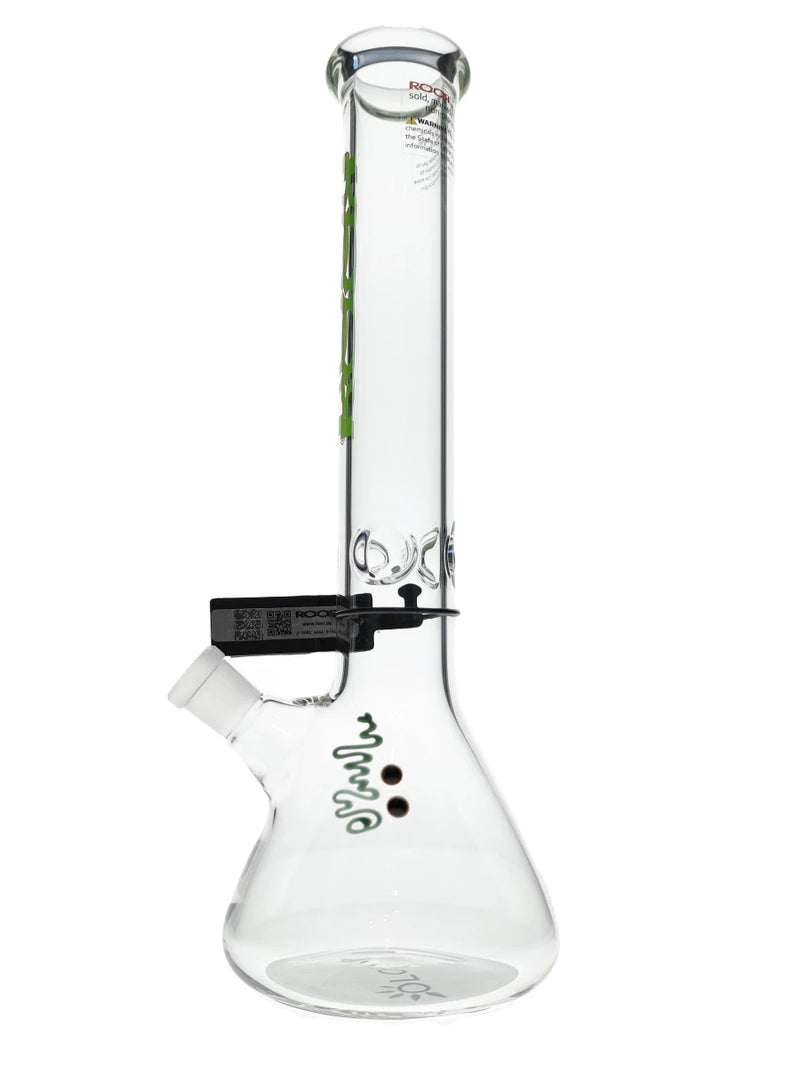 14″ ROOR Green 45x5mm Beaker Bong Best Sales Price - Bongs