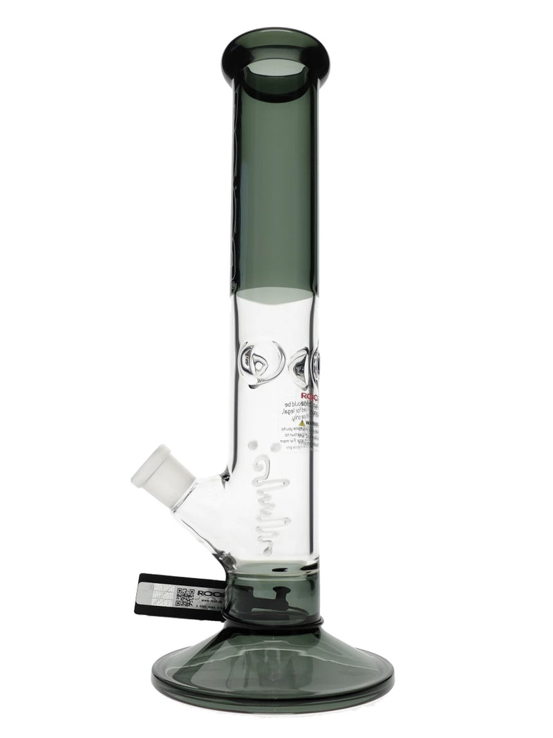 14″ ROOR Black Straight Tube 50x5mm Water Pipe Best Sales Price - Bongs