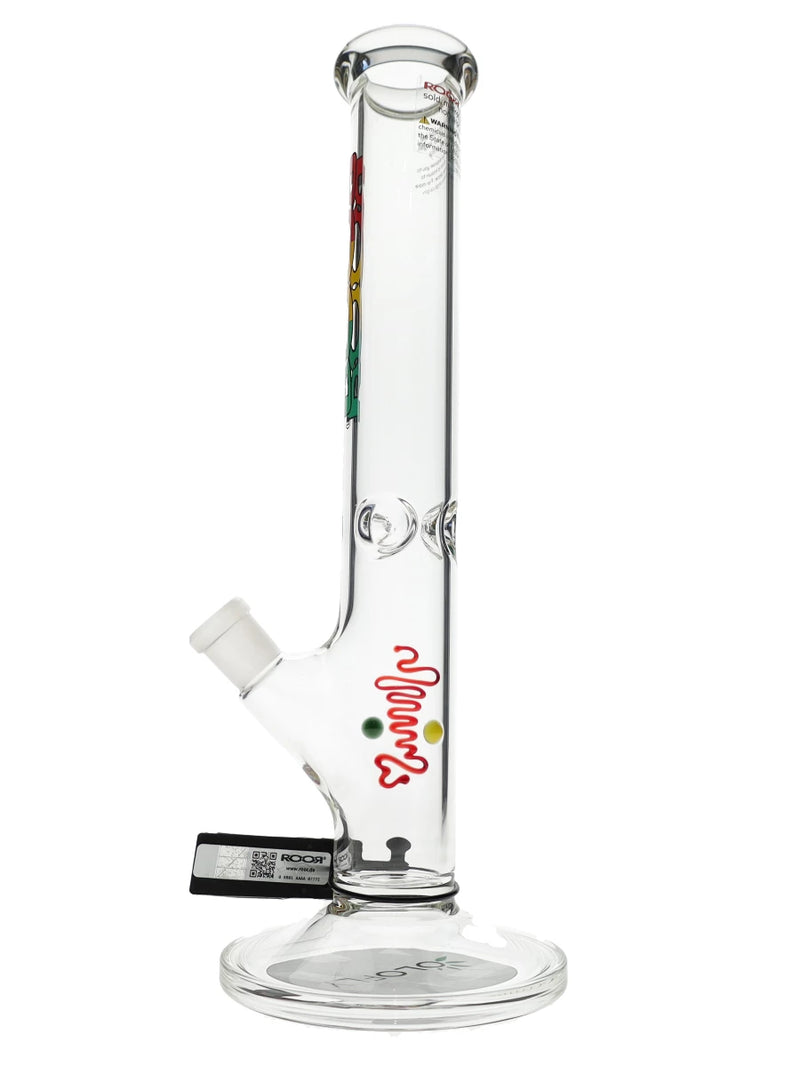 14″ ROOR Rasta Straight Tube 45x5mm Water Pipe Best Sales Price - Bongs