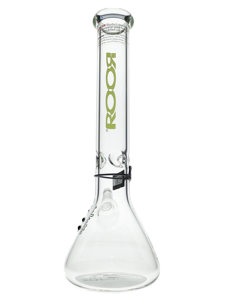 14″ ROOR Green 45x5mm Beaker Bong Best Sales Price - Bongs