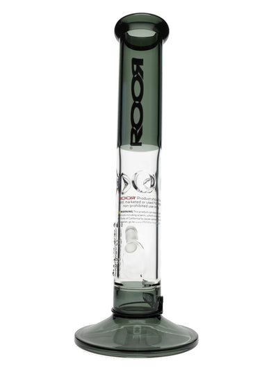 14″ ROOR Black Straight Tube 50x5mm Water Pipe Best Sales Price - Bongs