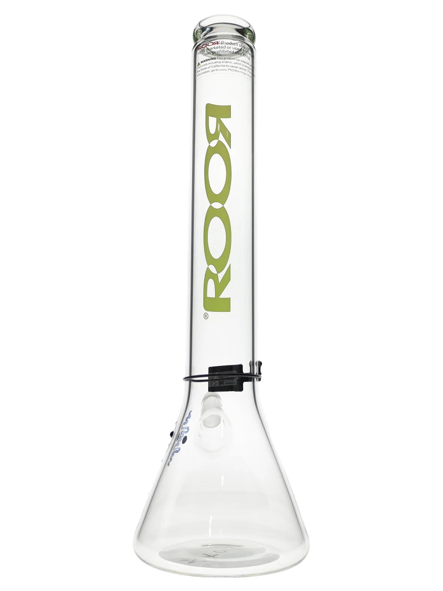 18″ ROOR Zeaker Green 60x5mm Beaker Bong Best Sales Price - Bongs
