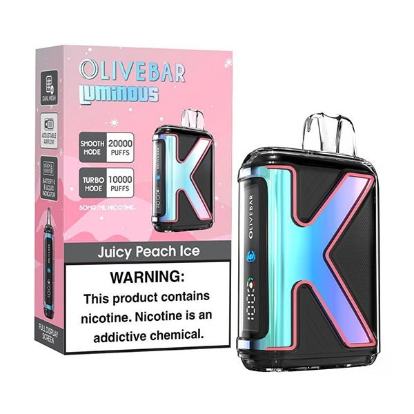 Olive Bar Luminous 20K Disposable Vape 5% (20000 Puffs)