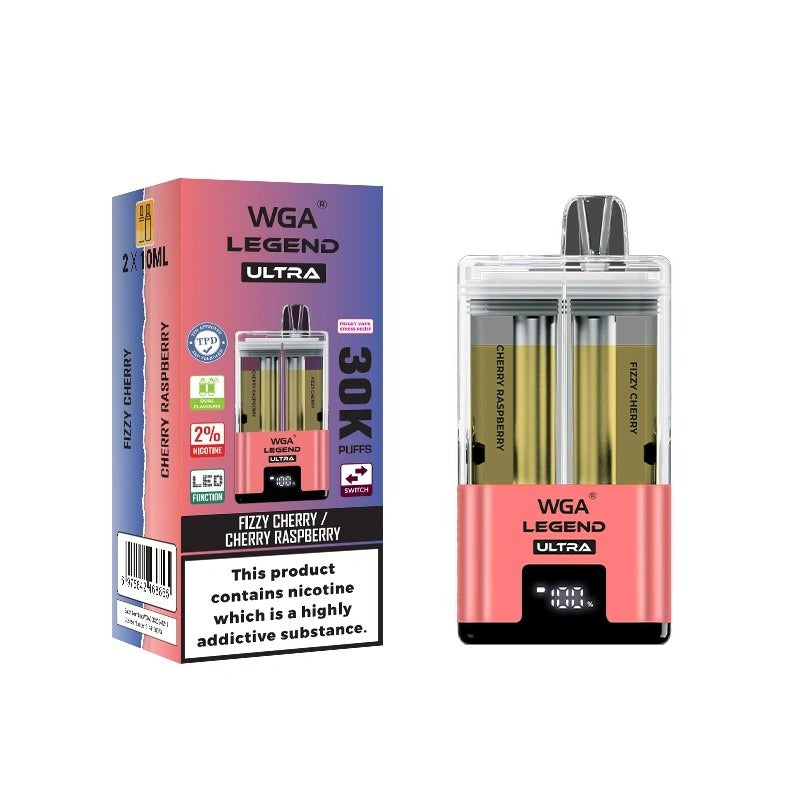 WGA Legend Ultra 30K Disposable Vape 2% (30000 Puffs) Best Sales Price - Disposables