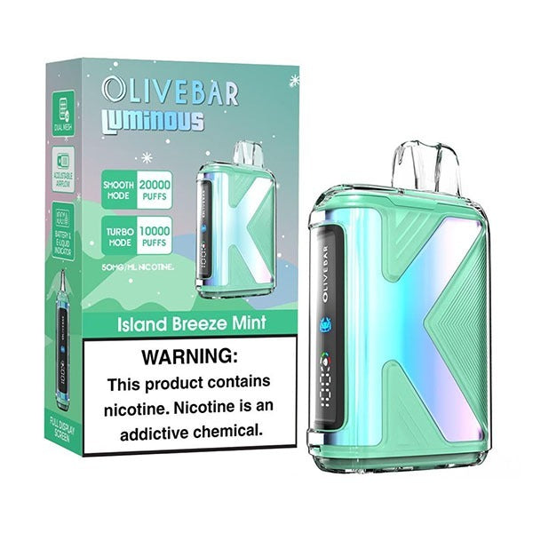 Olive Bar Luminous 20K Disposable Vape 5% (20000 Puffs)