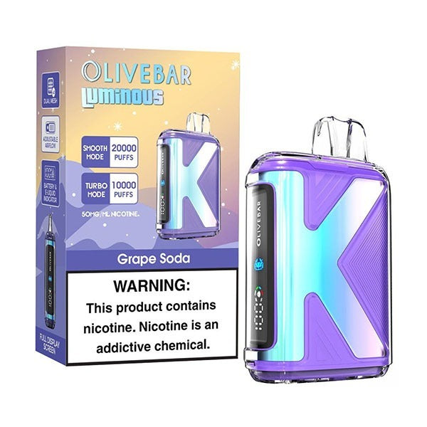 Olive Bar Luminous 20K Disposable Vape 5% (20000 Puffs)